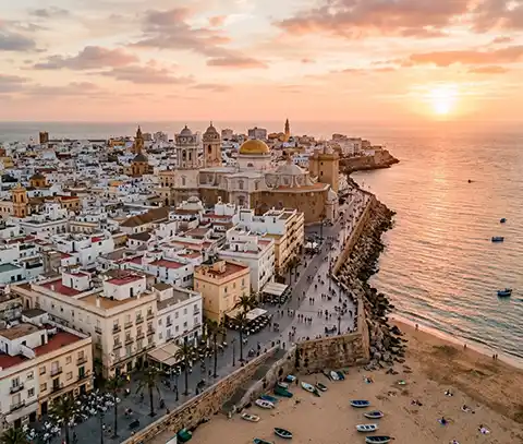 Beautiful Cádiz Spain coastal city lifestyle for international residents