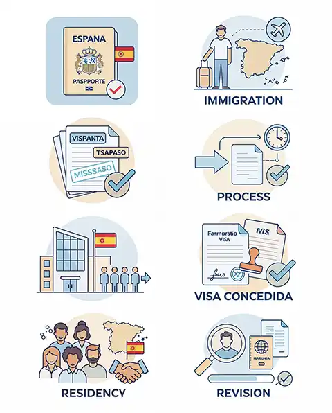 Spain visa and immigration services for foreigners