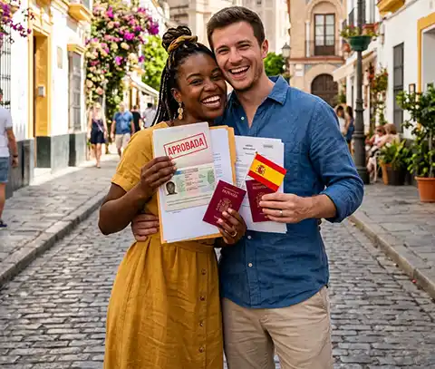 Visa approval for moving to Spain